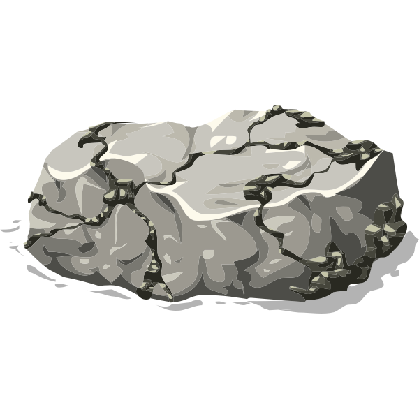 SVG Graphics of metal rock