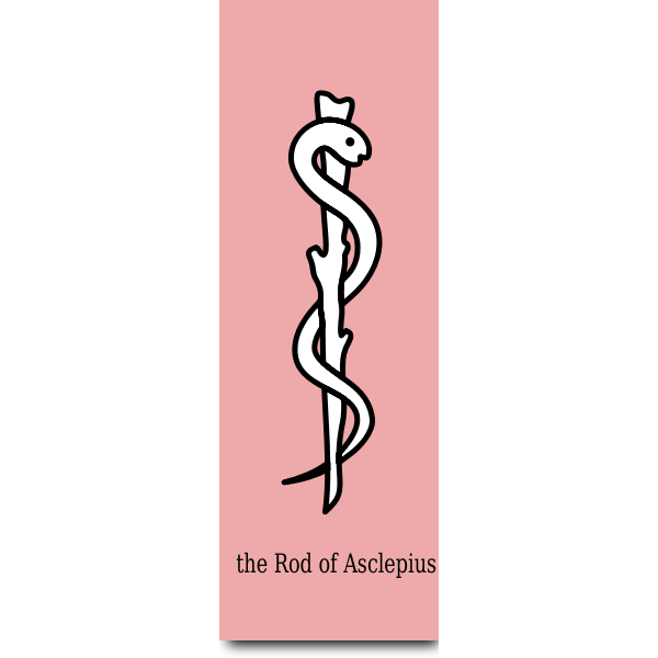 SVG Graphics of the Rod of Asclepius