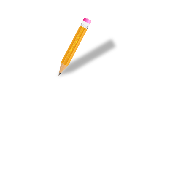 SVG Graphite pencil vector drawing