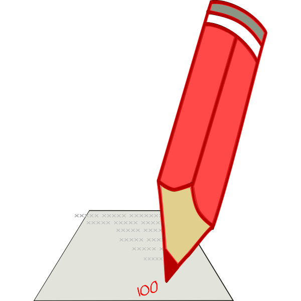 SVG Graphite pencil vector illustration