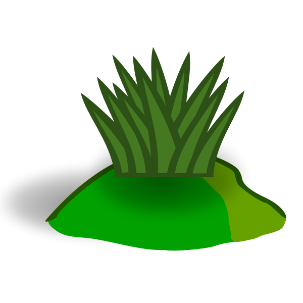 SVG Grass hill