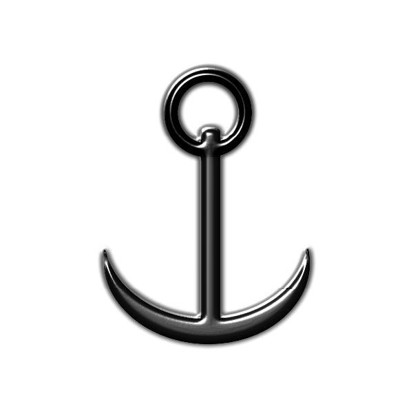 SVG Gray anchor