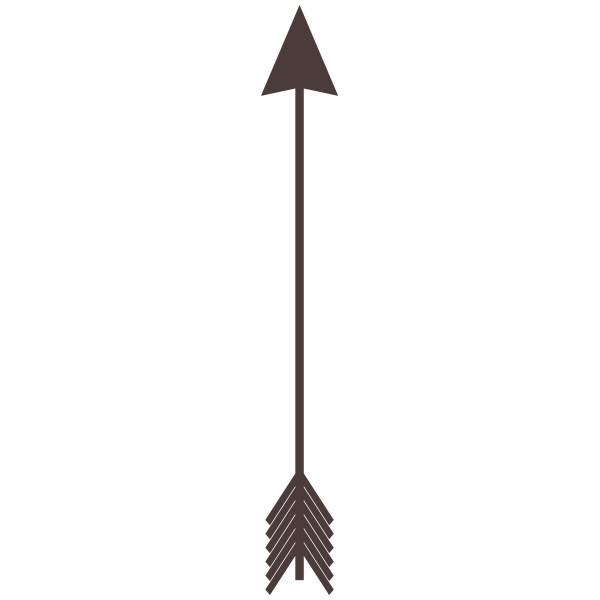 SVG Gray arrow vector image