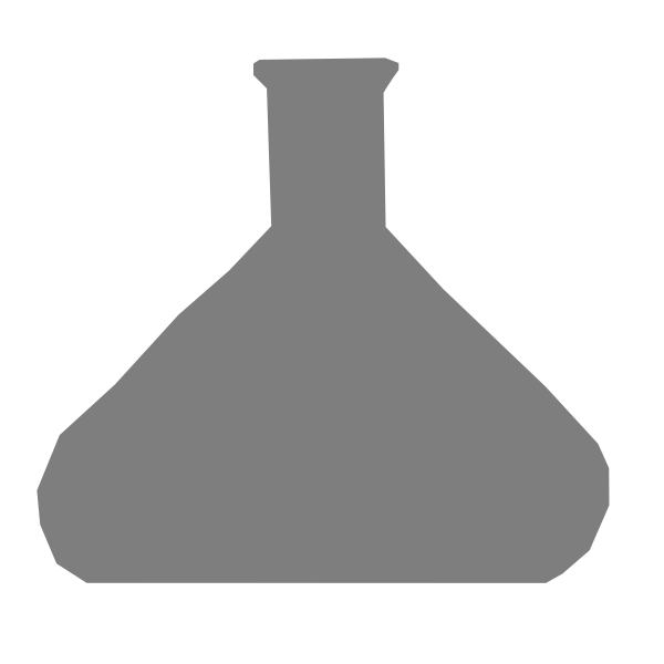 SVG Gray beaker