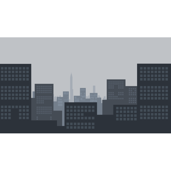 SVG Gray city