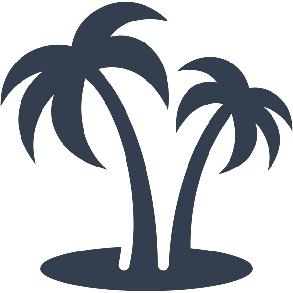 SVG Gray island