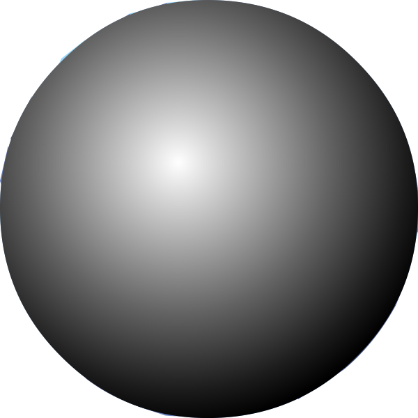 SVG Gray pearl vector image