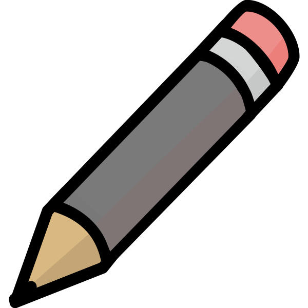 SVG Gray pencil icon