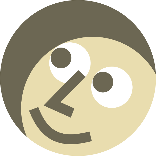 SVG Gray smiley
