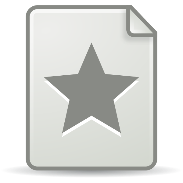 SVG Gray starry silhouette