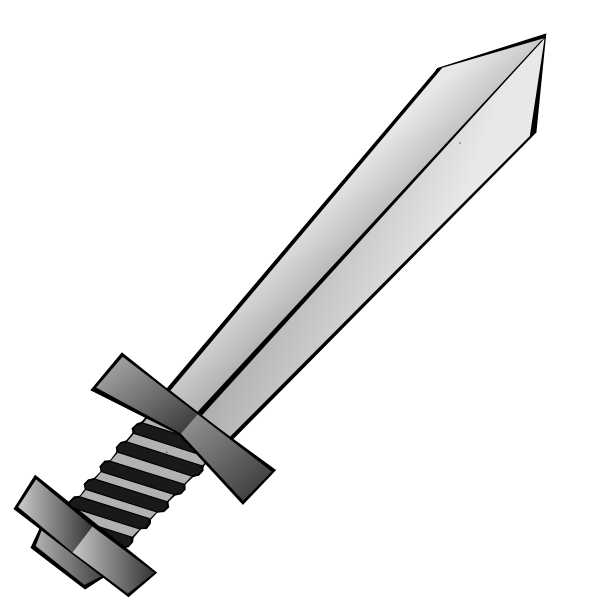 SVG Gray sword