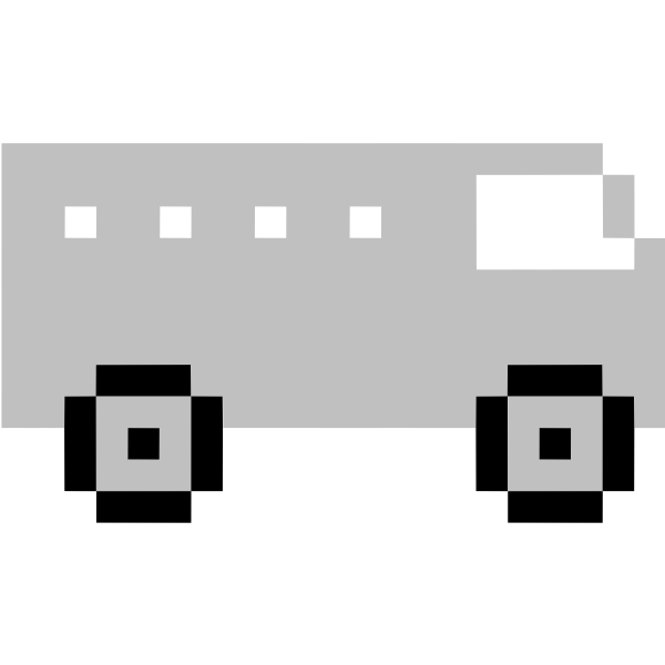 SVG Gray van