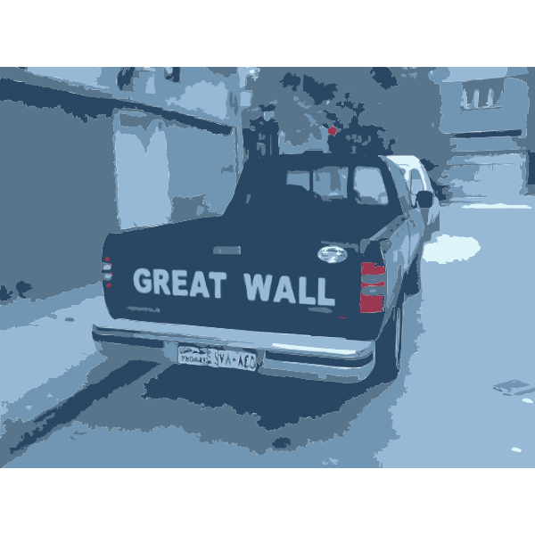 SVG Great Wall Truck in Syria