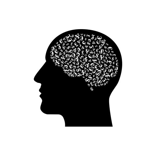 SVG Greedy Man Brain
