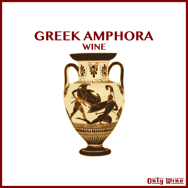 SVG Greek wine amphora