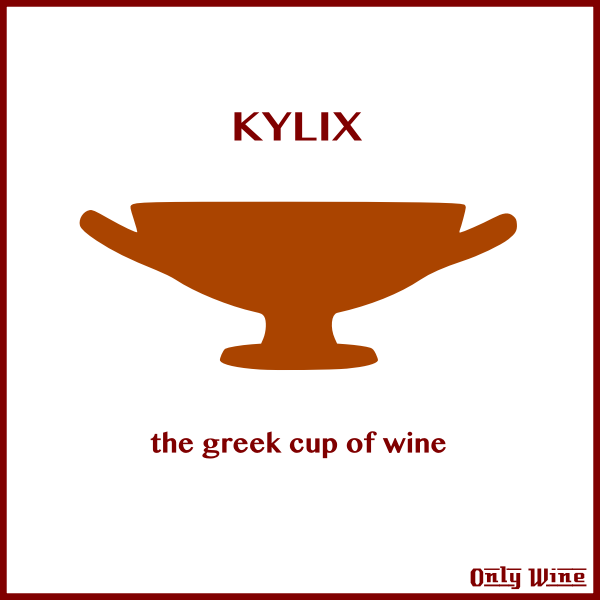 SVG Greek wine cup