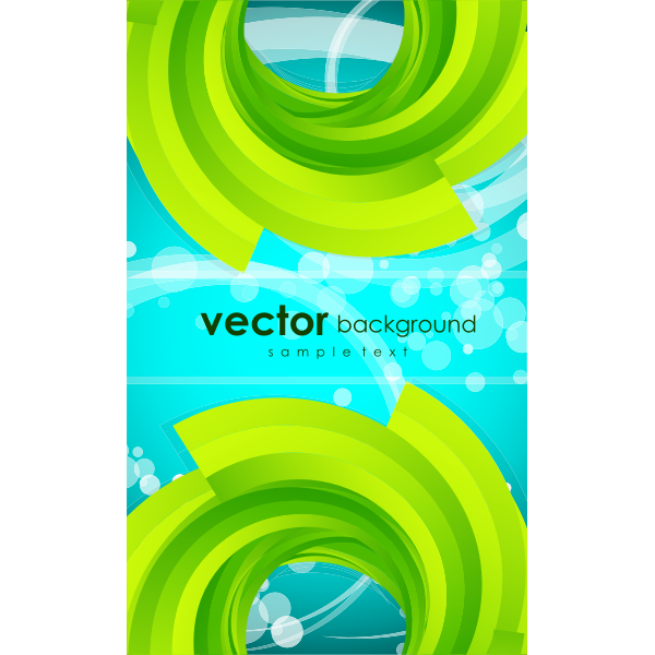 SVG Green Abstract background