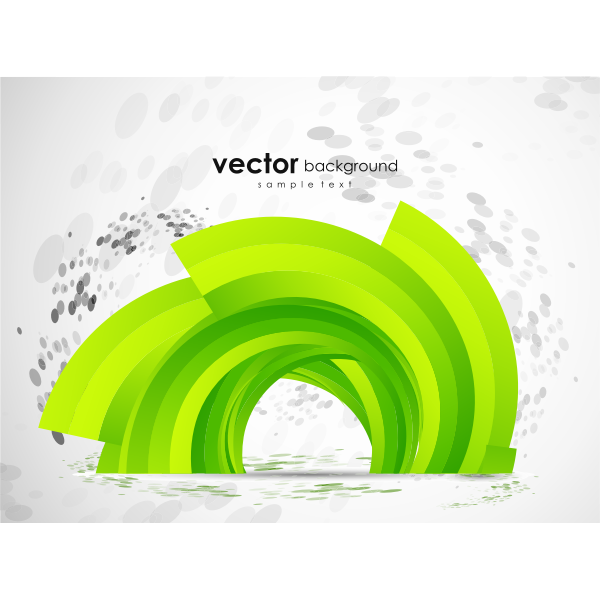 SVG green abstract vector background