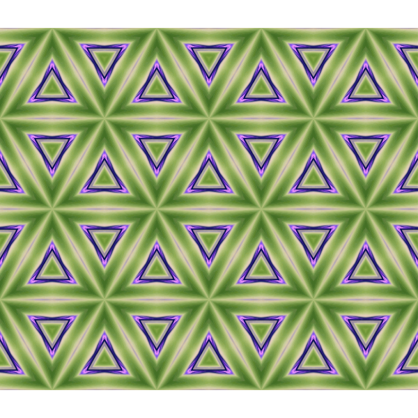 SVG Green and violet triangular pattern