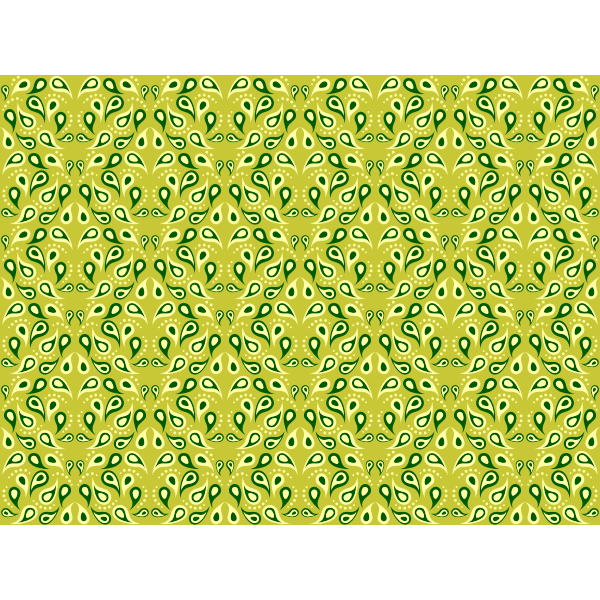 SVG Green and yellow pattern with details