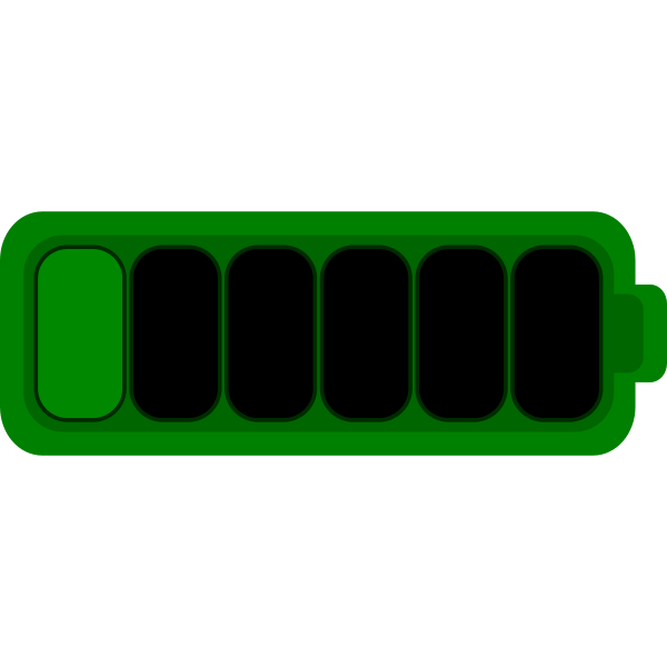 SVG Green battery image