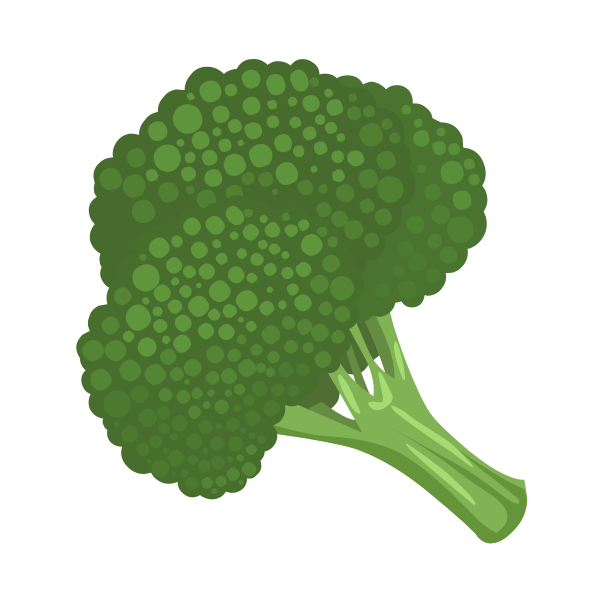 SVG Green broccoli