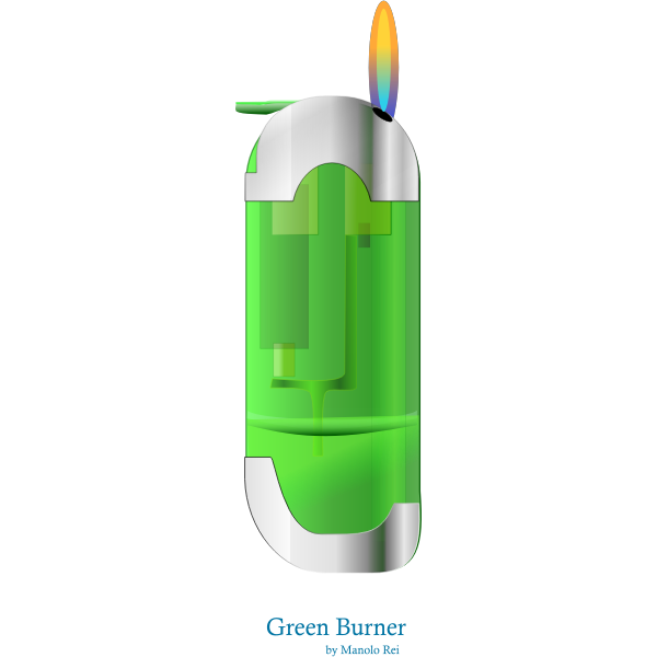 SVG green burner 01