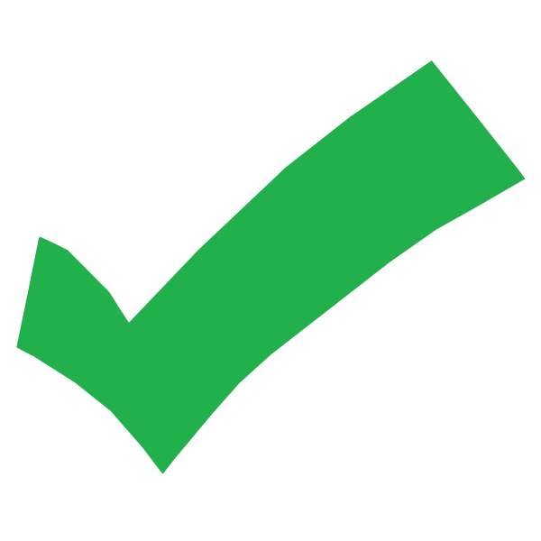 SVG Green check mark