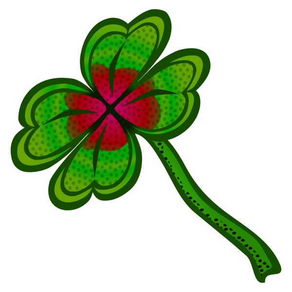SVG Green clover