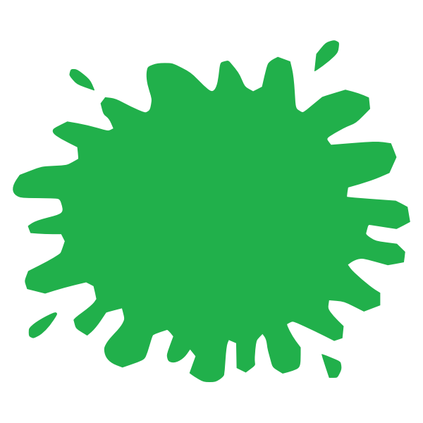 SVG Green color spat