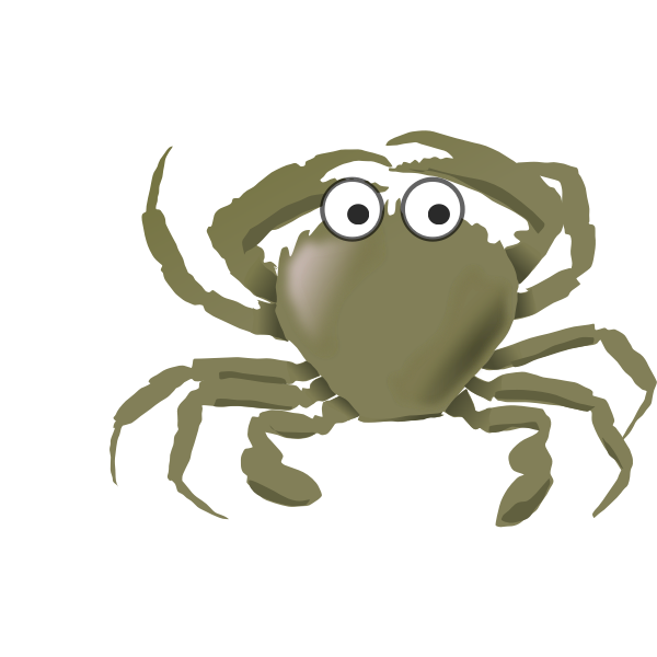 SVG Green crab