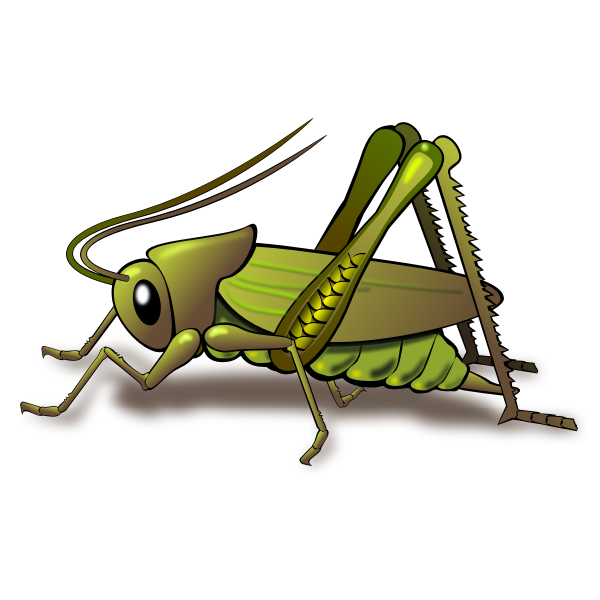 SVG Green cricket