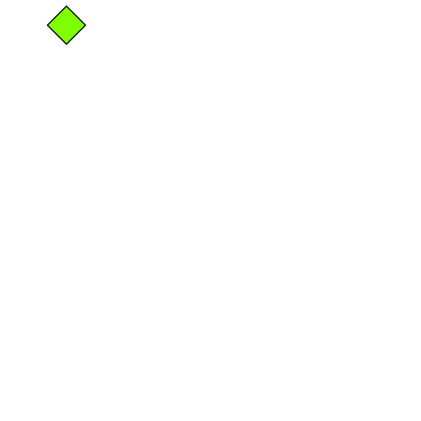 SVG GREEN DIAMOND