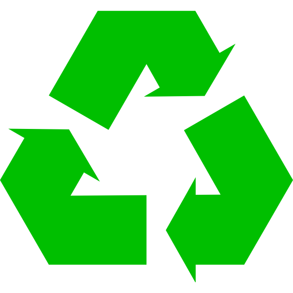SVG Green environmentally friendly icon illustration
