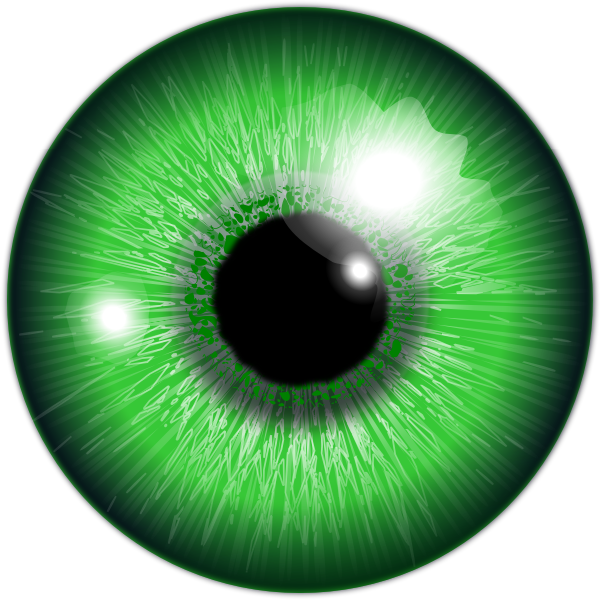 SVG Green eye