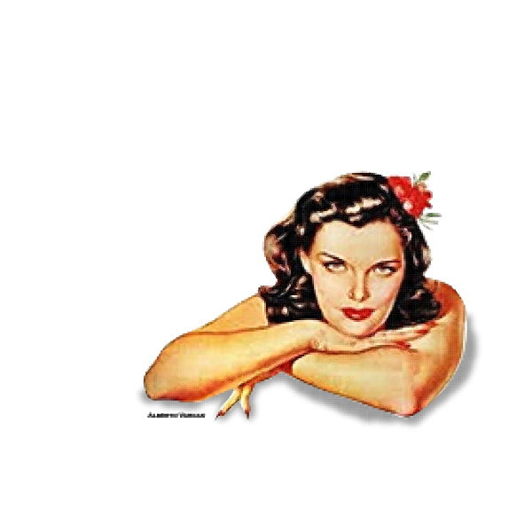 SVG Green-eyed lady