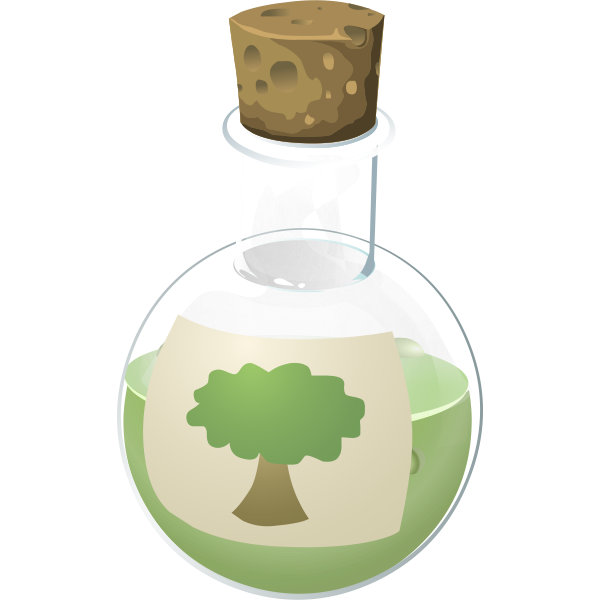 SVG Green fluid