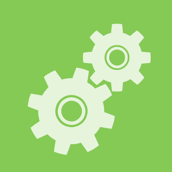 SVG Green gears