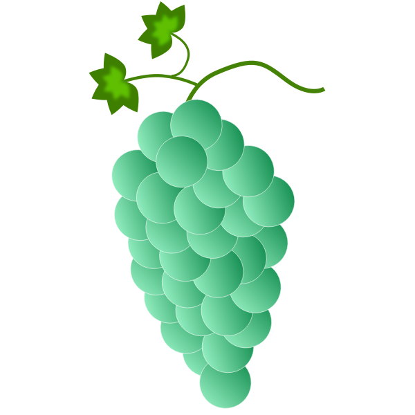 SVG Green grapes