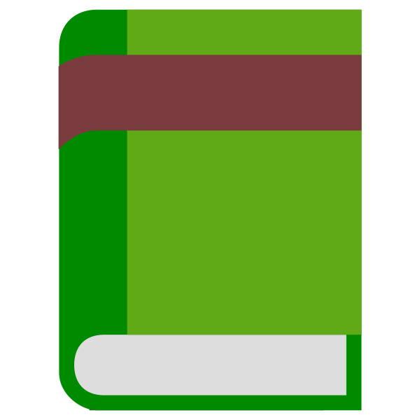 SVG Green hardback book