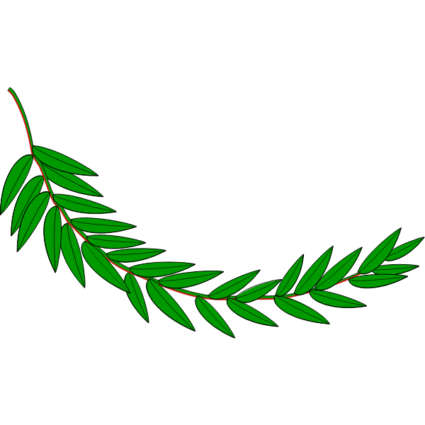 SVG Green laurel