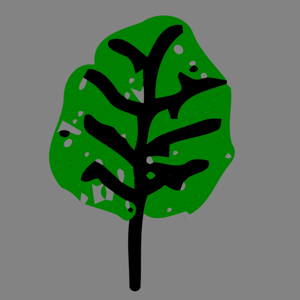 SVG Green Leaf