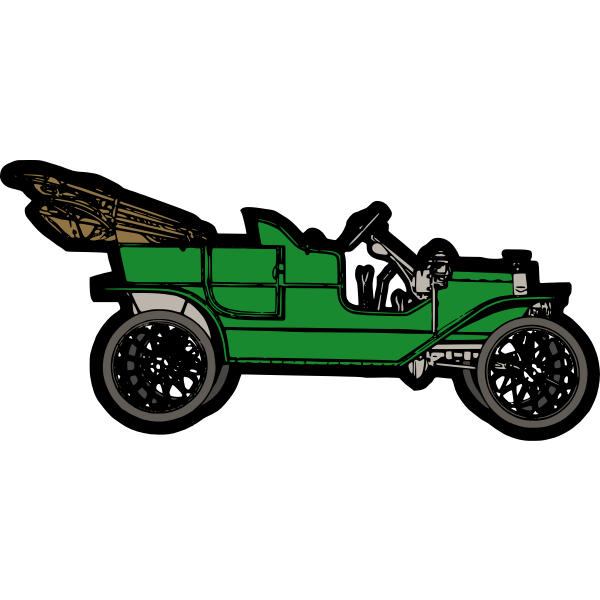 SVG Green model-T
