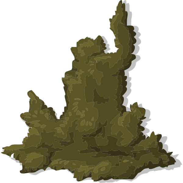 SVG Green moss