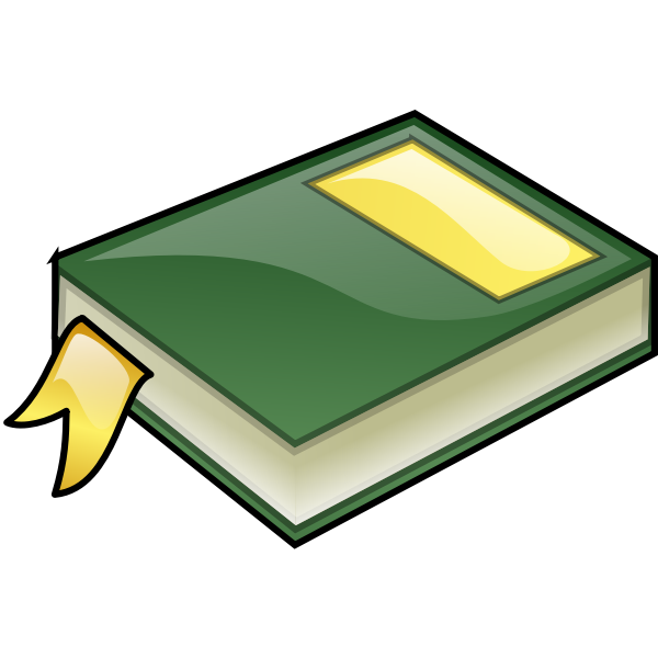 SVG Green notebook