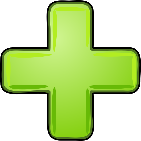 SVG Green plus