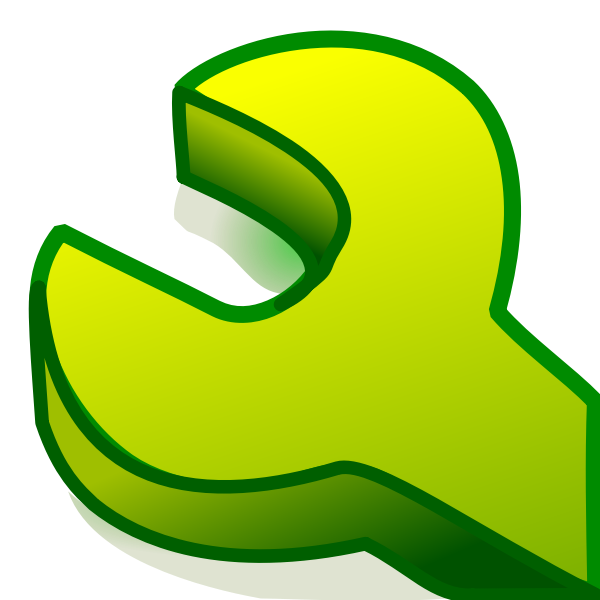 SVG Green shades repair icon vector clip art