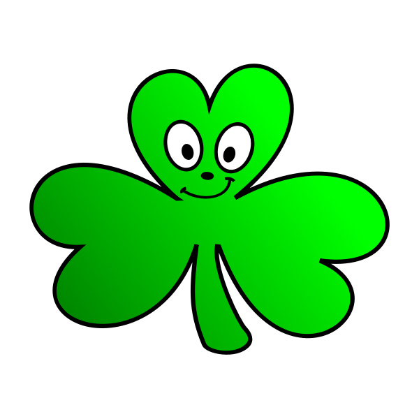 SVG Green shamrock