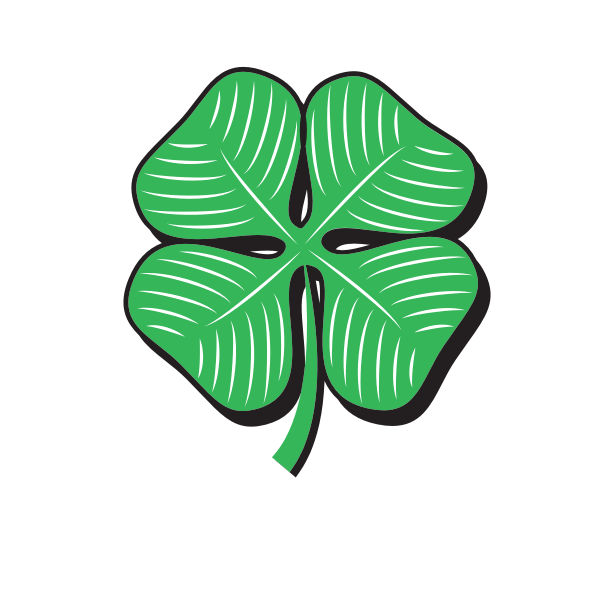 SVG Green shamrock symbol