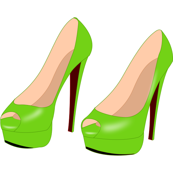 SVG Green shoes